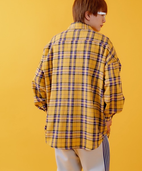 improves（インプローブス）の「レギュラー チェックシャツ（シャツ/ブラウス・メンズ・グリーン/イエロー/グレー・SMALL/MEDIUM/LARGE）」の16枚目の写真