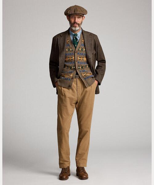 フェア アイル ウールブレンド セーター ベスト