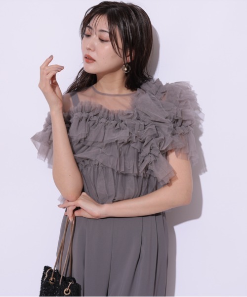 Mystrada（マイストラーダ）の「バックリボンワイドパンツ