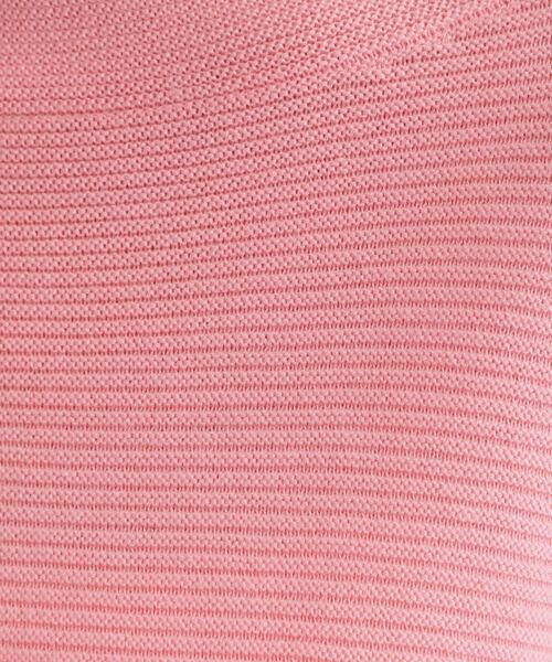 grove（グローブ）の「コットンブレンドガーターニット（ニット/セーター・レディース・ネイビー/ライトグレー系9/ブルー/ベビーピンク・02/03/01/05/04）」の12枚目の写真