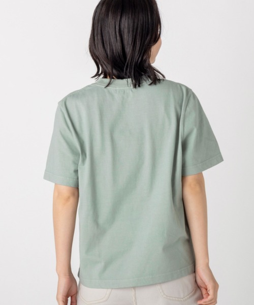 L.L.Bean(エルエルビーン)の「【JAPAN EDITION】モリル・ショートスリーブ・カタディン・ロゴ・ティ(Tシャツ/カットソー・レディース・オレンジ/ライトグレー/ダークネイビー/セージグリーン・MEDIUM)」の13枚目の写真