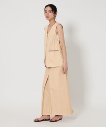 BEAUTY&YOUTH UNITED ARROWS | コットン ボックスタック ロングスカート(スカート)