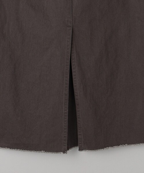 BEAUTY&YOUTH UNITED ARROWS(ビューティーアンドユースユナイテッドアローズ)の「コットン ボックスタック ロングスカート(スカート・レディース・ベージュ/ダークブラウン・S/M)」の21枚目の写真