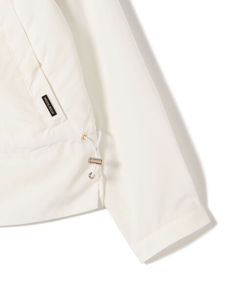 WOOLRICH（ウールリッチ）の「WOOLRICH:MATT STR CITY BOMBER（ブルゾン・レディース・オフホワイト・ONE SIZE）」の7枚目の写真