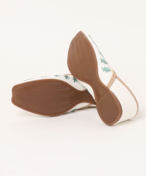 チャイハネ(チャイハネ)の「【チャイハネ】ピーコックエンブジュッティ(パンプス・レディース・グレー/ホワイト・23.5cm/24.5cm)」の9枚目の写真