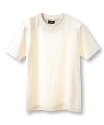 MEN'S BIGI | シャーリングジャカードクルーネックカットソー(Tシャツ/カットソー)