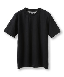 MEN'S BIGI | シャーリングジャカードクルーネックカットソー(Tシャツ/カットソー)