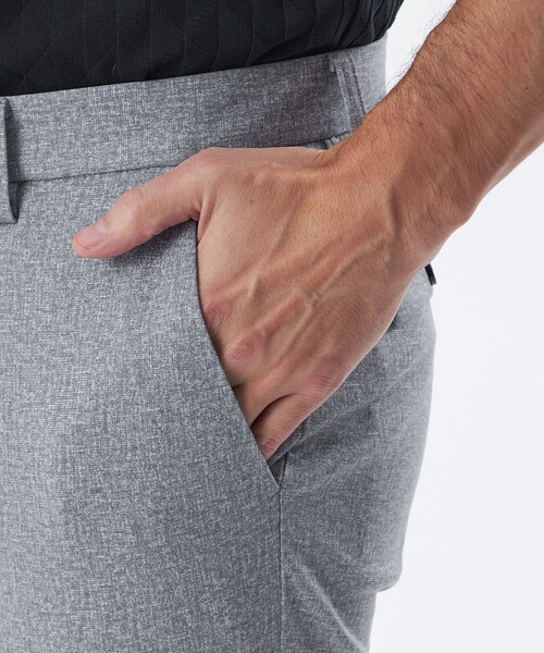 EPOCA UOMO(エポカウォモ)の「【セットアップ対応】ハケメプリントパンツ(スラックス・メンズ・ライトグレー/ブラック・48/46)」の8枚目の写真