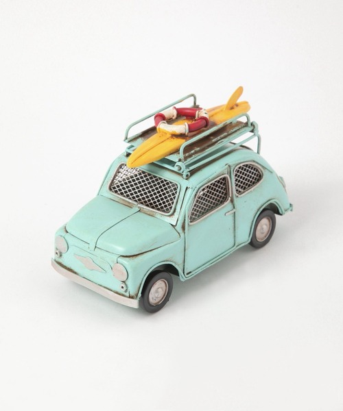 BAYFLOW（ベイフロー）の「[貯金箱として使える]CLASSIC CAR(SURF)（インテリア雑貨・メンズ・ライトブルー・0）」の4枚目の写真