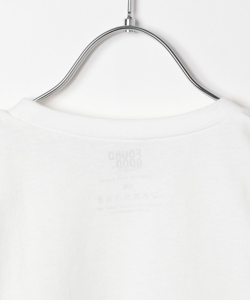 FOUND GOOD(ファウンドグッド)の「G/FOODプリントロンTEE(Tシャツ/カットソー・キッズ・ホワイト系5/グレー系8/パープル系2・120cm/130cm/140cm/150cm)」の19枚目の写真