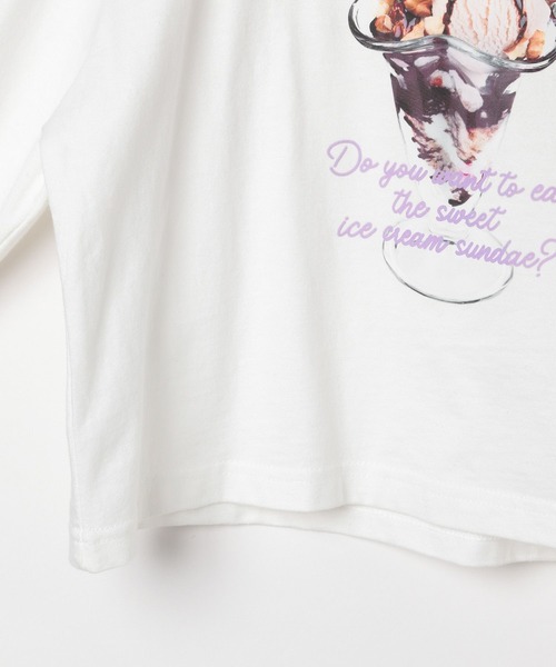 FOUND GOOD(ファウンドグッド)の「G/FOODプリントロンTEE(Tシャツ/カットソー・キッズ・ホワイト系5/グレー系8/パープル系2・120cm/130cm/140cm/150cm)」の22枚目の写真
