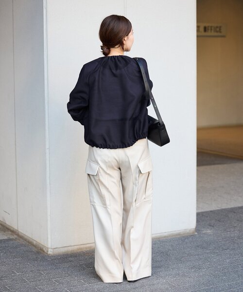 シアーノーカラーブルゾン（その他アウター）｜IENA（イエナ）の