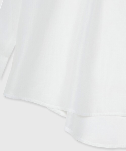 JOSE MOON(ジョゼムーン)の「【JOSEMOON/ジョゼムーン】SHEER SIMPLE SHIRT/シアーシンプルシャツ(シャツ/ブラウス・レディース・ホワイト/ベージュ/ミント/ブラック・FREE)」の8枚目の写真
