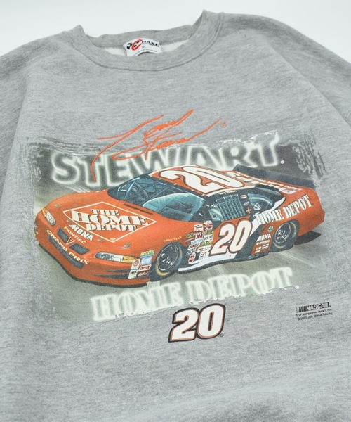 VINTAGE(ヴィンテージ)の「【ヴィンテージ古着】Y2K NASCAR “Tony STEWART#20” レーシング スウェット(スウェット・メンズ・グレー・X-LARGE)」の2枚目の写真