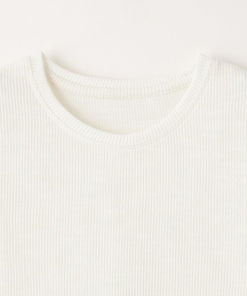 CITEN（シテン）の「＜CITEN＞エッセンシャルスラブリブロンT（Tシャツ/カットソー・レディース・ホワイト/ライトブルー/ダークグレー・FREE）」の13枚目の写真