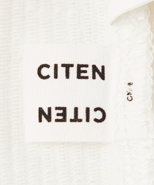 CITEN（シテン）の「＜CITEN＞エッセンシャルスラブリブロンT（Tシャツ/カットソー・レディース・ホワイト/ライトブルー/ダークグレー・FREE）」の17枚目の写真
