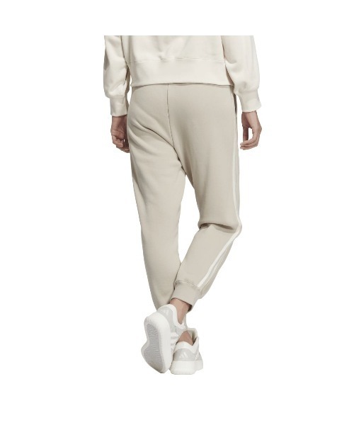 adidas(アディダス)の「アディダス adidas エッセンシャルズ プラス スリーストライプス フレンチテリー テーパードパンツ(その他パンツ・レディース・ネイビー/ブラウン・M/L/S/XL)」の3枚目の写真