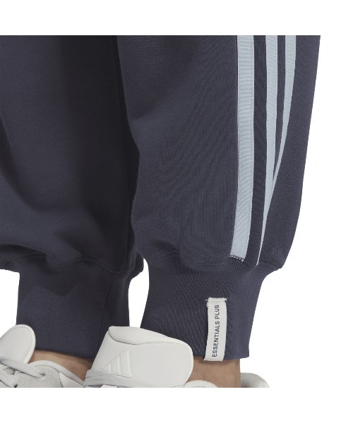 adidas(アディダス)の「アディダス adidas エッセンシャルズ プラス スリーストライプス フレンチテリー テーパードパンツ(その他パンツ・レディース・ネイビー/ブラウン・M/L/S/XL)」の10枚目の写真
