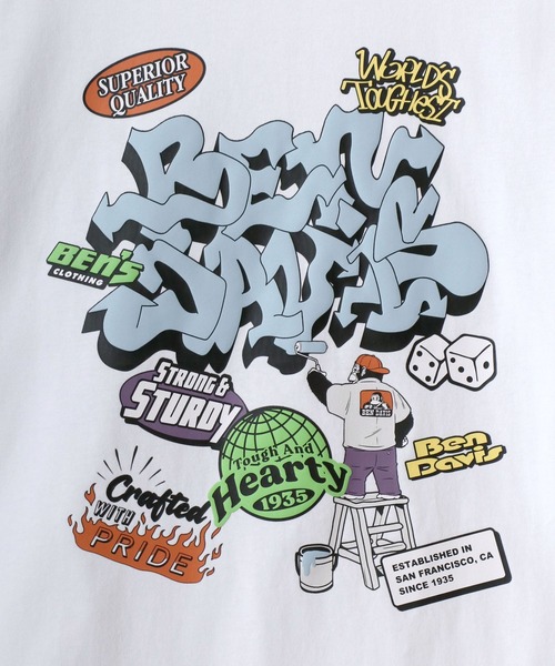 BEN DAVIS/ベンデイビス OVERLAP TEE/オーバーサイズ ストリート 