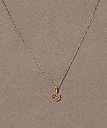 JUPITER | 【K10】エブリデイスマイルモチーフネックレス/40cm　長さ調整可能(ネックレス)