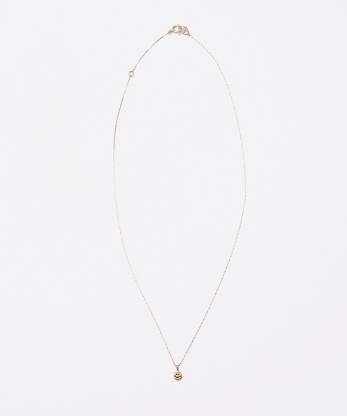 JUPITER（ジュピター）の「【K10】エブリデイスマイルモチーフネックレス/40cm　長さ調整可能（ネックレス・レディース・ゴールド・FREE）」の5枚目の写真