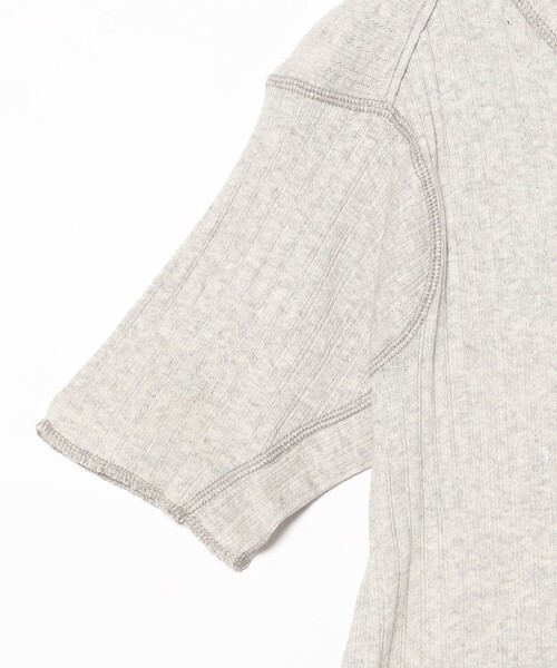 BEAMS BOY（ビームスボーイ）の「ジャガード リブ セーラー Tシャツ（Tシャツ/カットソー・レディース・オフホワイト/グレー/クリーム・ONE SIZE）」の9枚目の写真