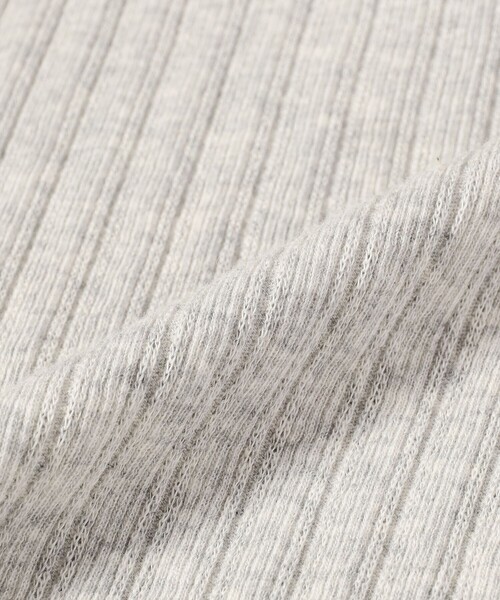 BEAMS BOY（ビームスボーイ）の「ジャガード リブ セーラー Tシャツ（Tシャツ/カットソー・レディース・オフホワイト/グレー/クリーム・ONE SIZE）」の11枚目の写真