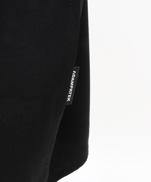 ADAM PATEK(アダムパテック)の「【ADAMPATEK/アダムパテック】ovmad embroidery short sleeve shirt/刺繍入りドレープ半袖シャツ(シャツ/ブラウス・レディース・ブラック/ホワイト・2/1)」の15枚目の写真