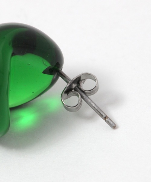 LOWRYS FARM(ローリーズファーム)の「ガラスボールピアス 326073(イヤリング・レディース・その他/グリーン・FREE)」の3枚目の写真