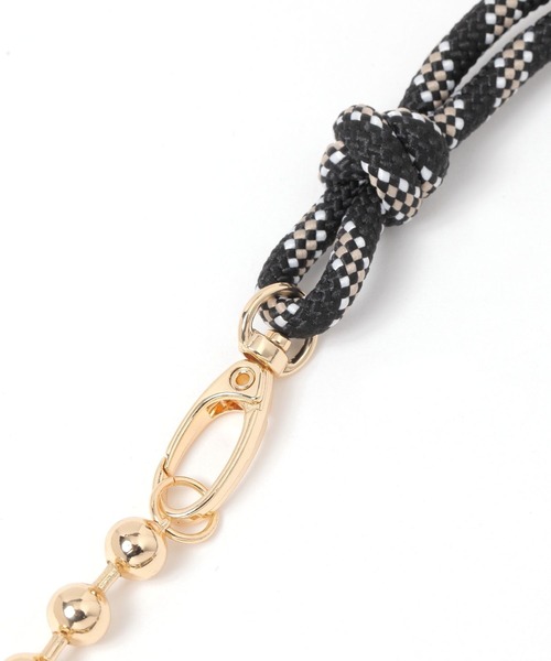 BAYFLOW（ベイフロー）の「フラグメントケースチャーム（チャーム・レディース・ブラック/アイボリー/ライトグリーン/ベージュ・FREE）」の9枚目の写真