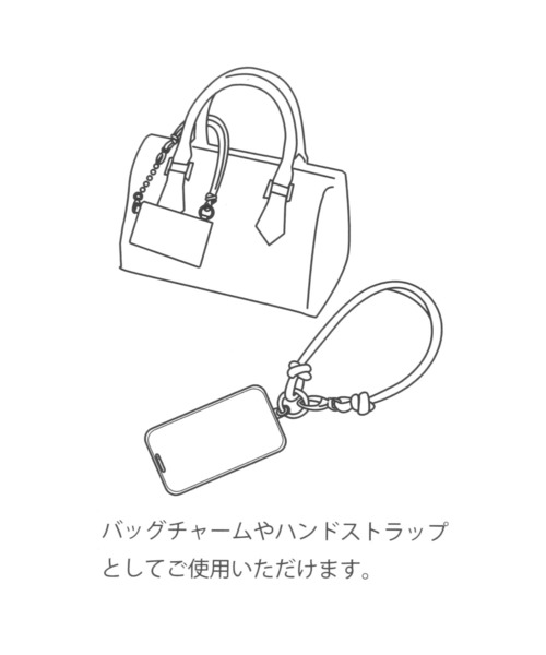 BAYFLOW（ベイフロー）の「フラグメントケースチャーム（チャーム・レディース・ブラック/アイボリー/ライトグリーン/ベージュ・FREE）」の16枚目の写真