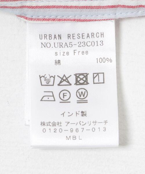 URBAN RESEARCH（アーバンリサーチ）の「new basic　インドコットンサッカーストライプシャツ（シャツ/ブラウス・レディース・ライトベージュ/レッド・FREE）」の18枚目の写真