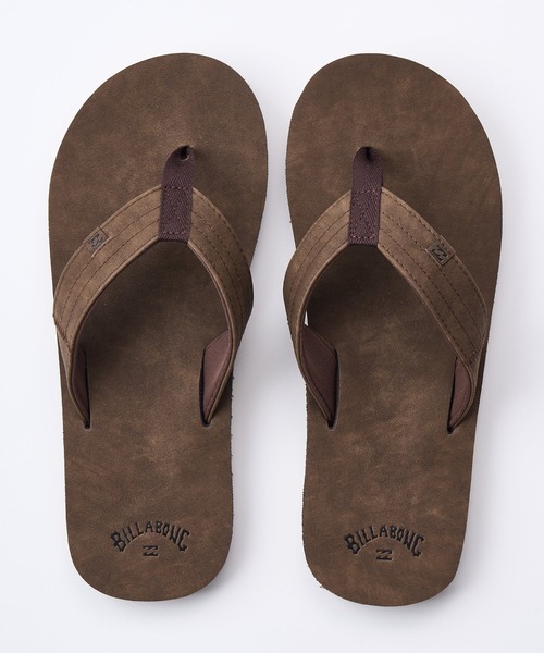 BILLABONG（ビラボン）の「BILLABONG メンズ SEAWAY ビーチサンダル 【2025年春夏モデル】/ビラボンビーチサンダル（サンダル・メンズ・ブルー/ブラック/チョコ・28cm/27cm/26cm/29cm）」の2枚目の写真