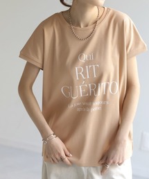 フレンチスリーブ ロゴTシャツ