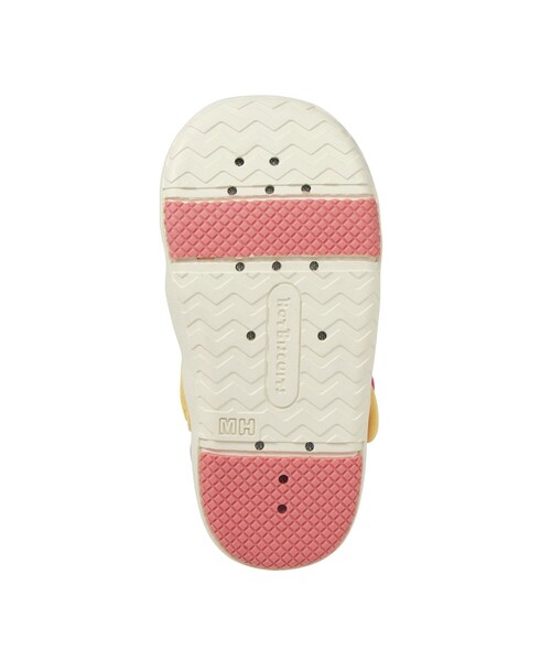 HOT BISCUITS（ホットビスケッツ）の「ダブルラッセル 水抜けサンダル（スニーカー・キッズ・ホワイト/ピンク/マルチ・14.5cm/16cm/15.5cm/15cm/13cm/14cm/13.5cm）」の22枚目の写真