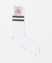 MARCOMONDE（マルコモンド）の「＜MARCOMONDE＞ライン ラメ ソックス / 靴下（ソックス/靴下）」