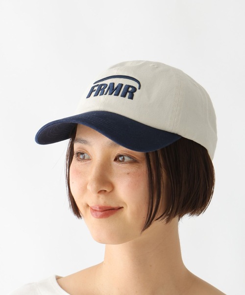 LEPSIM(レプシィム)の「ツートンロゴキャップ 326348(キャップ・レディース・ホワイト×レッド/ホワイト×ネイビー/グリーン系その他・ONE SIZE)」の2枚目の写真