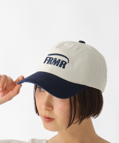 LEPSIM(レプシィム)の「ツートンロゴキャップ 326348(キャップ・レディース・ホワイト×レッド/ホワイト×ネイビー/グリーン系その他・ONE SIZE)」の6枚目の写真