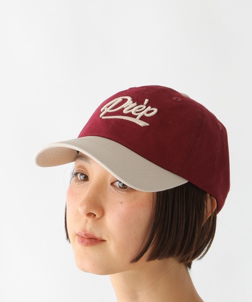 LEPSIM(レプシィム)の「ツートンロゴキャップ 326348(キャップ・レディース・ホワイト×レッド/ホワイト×ネイビー/グリーン系その他・ONE SIZE)」の4枚目の写真
