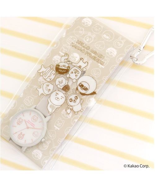 SPECIAL PRODUCT DESIGN（スペシャルプロダクトデザイン）の「カカオフレンズ シリコンベルトウォッチ YE FW（アナログ腕時計・レディース・マルチ・FREE）」の3枚目の写真