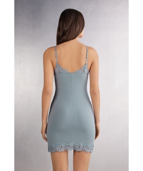 スリップM Embrace Simplicityコットン＆レースインティミッシミ セール】Embrace Simplicity コットン＆レース スリップ