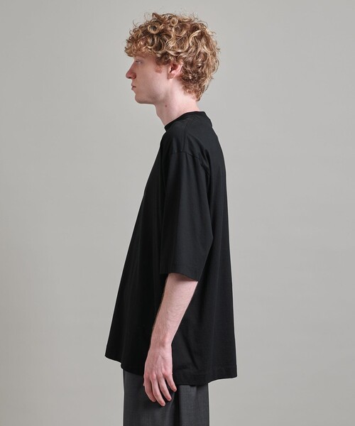 LOEFF（ロエフ）の「＜LOEFF＞スビンコットン ショートスリーブ Tシャツ MEN’S（Tシャツ/カットソー・メンズ・ホワイト/ダークブラウン/オレンジ/ブラック・1/2）」の19枚目の写真