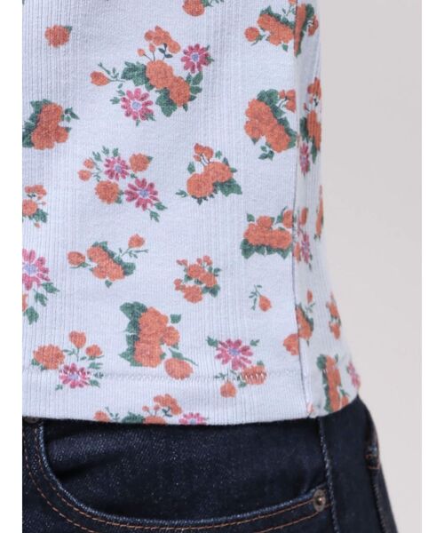 jouetie（ジュエティ）の「【Miller×jouetie】クルーネックTシャツ（Tシャツ/カットソー・レディース・ブルー/アイボリー/ブラック・MEDIUM）」の15枚目の写真