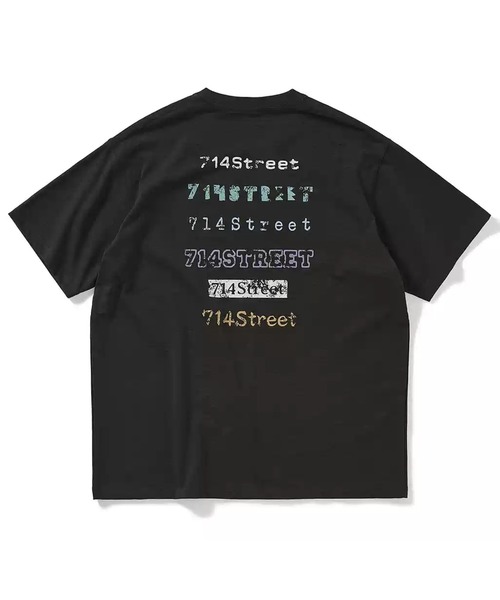 セール】ロゴマルチプリントTシャツ ユニセックス ストリート
