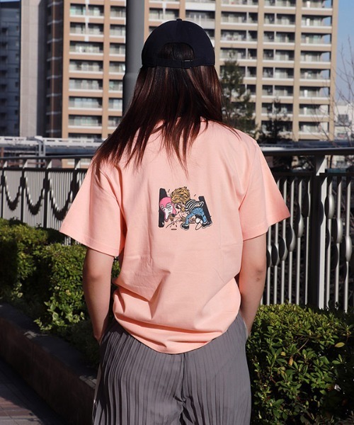 MELLOW（メロー）の「L.A MARVIE3 SS TEE（Tシャツ/カットソー・メンズ・グリーン/ホワイト/ピンク・M/L/XL）」の11枚目の写真