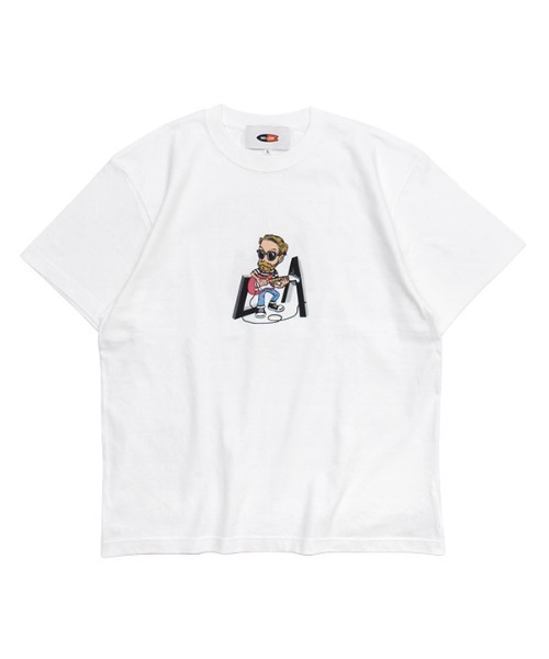 MELLOW（メロー）の「L.A MARVIE3 SS TEE（Tシャツ/カットソー・メンズ・グリーン/ホワイト/ピンク・M/L/XL）」の12枚目の写真