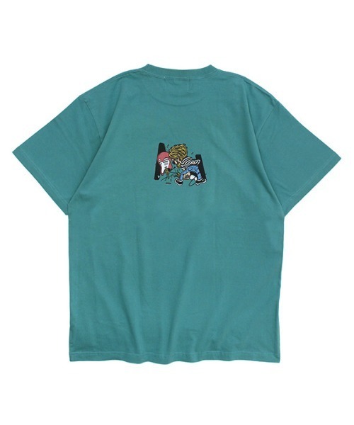 MELLOW（メロー）の「L.A MARVIE3 SS TEE（Tシャツ/カットソー・メンズ・グリーン/ホワイト/ピンク・M/L/XL）」の19枚目の写真