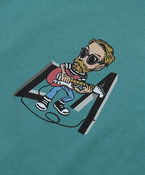 MELLOW（メロー）の「L.A MARVIE3 SS TEE（Tシャツ/カットソー・メンズ・グリーン/ホワイト/ピンク・M/L/XL）」の18枚目の写真