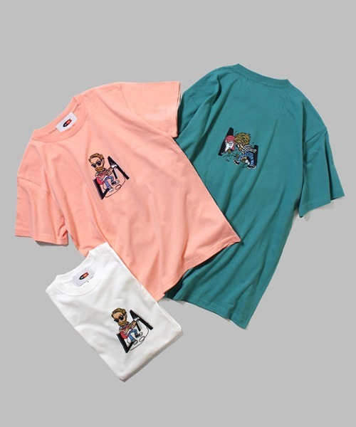 Tシャツ・カットソー LUVISTRUE [MARIE] FACE TEE (3 COLOR) MARIE] FACE TEE(BLACK) - LUVISTRUE