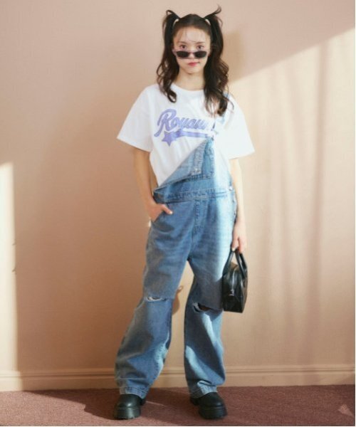 セール】【ベーシック】【GOODPRICE】デニムオーバーオール（つなぎ